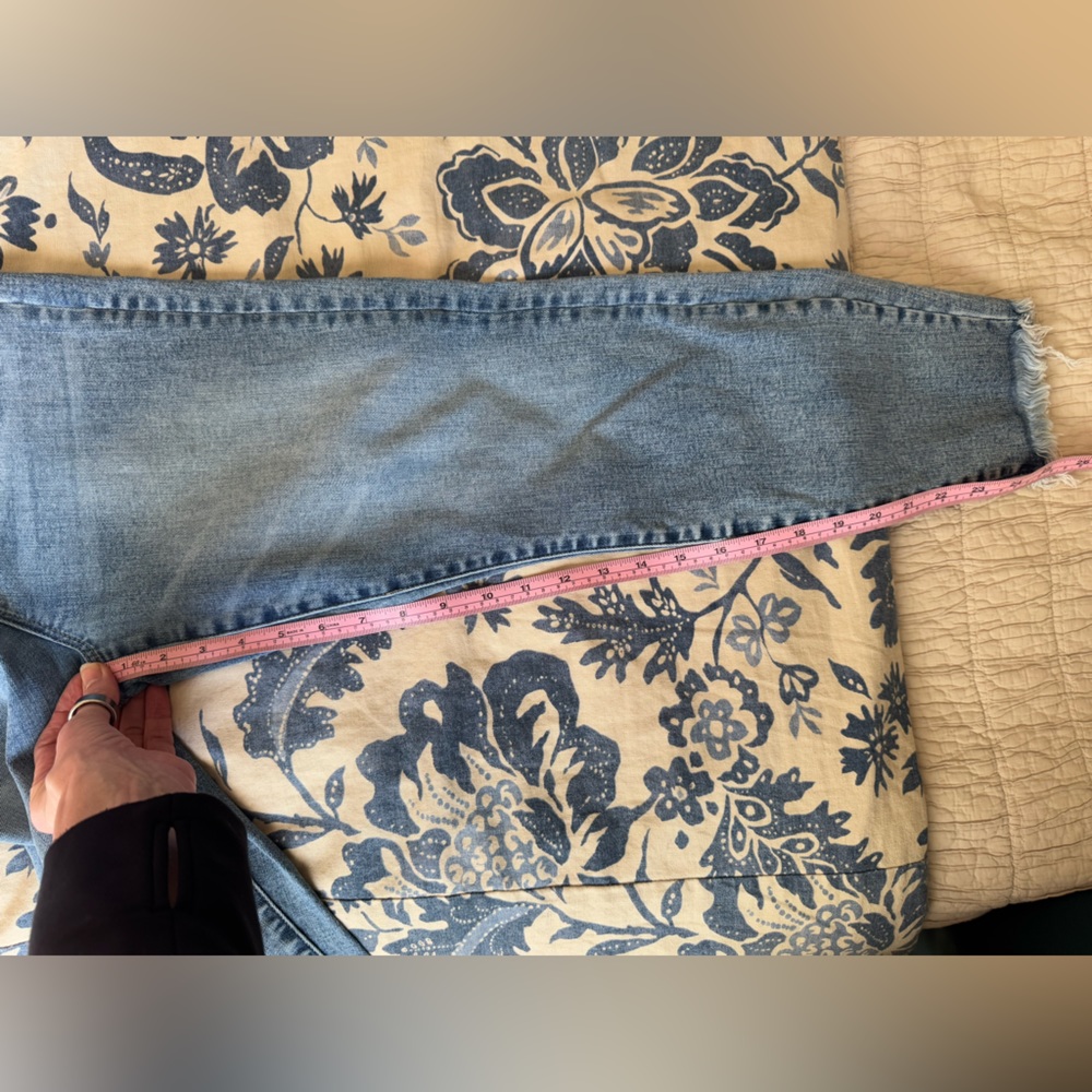 Women's Liverpool Skinny Crop Blue Jeans - Size 30(10) - Picture 14 of 14